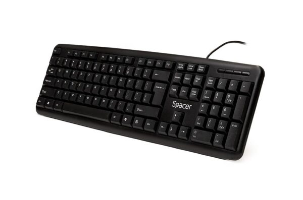 KEYBOARD USB BLACK/SPKB-520 SPACER