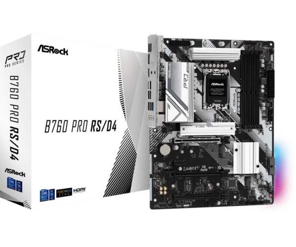 Motherboard ASRock B760 Pro RS DDR4