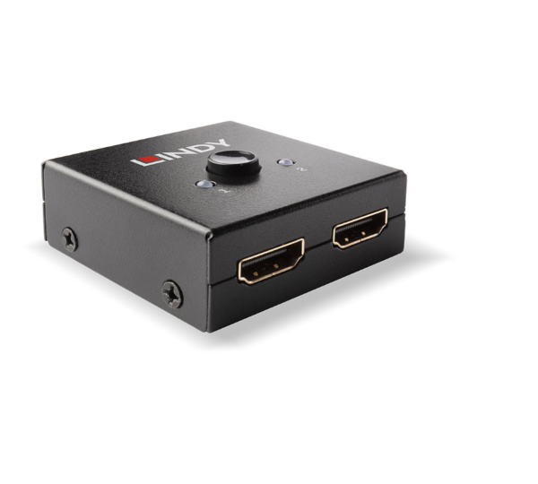 Lindy 2 Port HDMI 18G Bi-Directional Switch - video/audio switch - 2 ports - Image 2