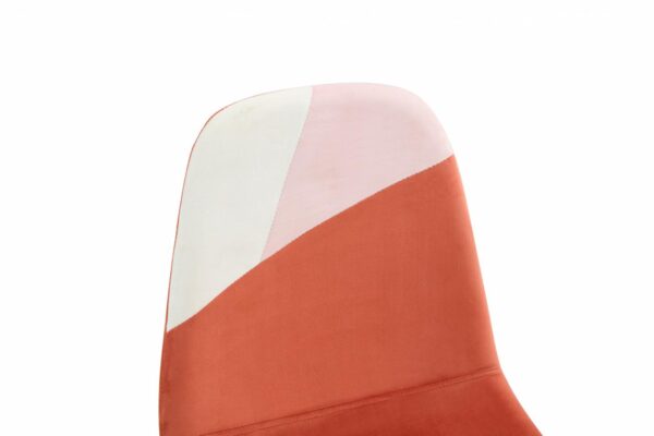 SET 2 SCAUNE STIL SCANDINAV - CORAL - Image 5