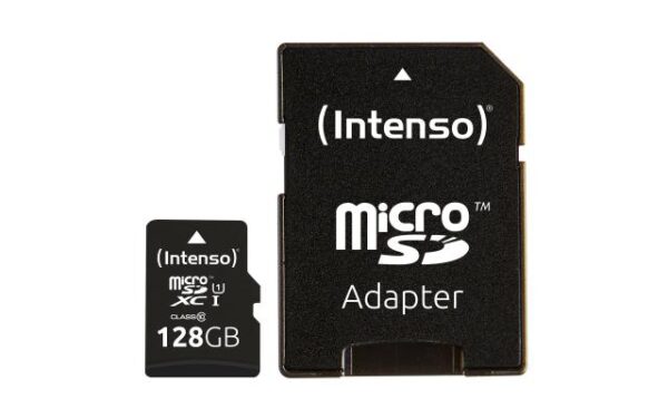 MEMORY MICRO SDXC 256GB UHS-I/W/ADAPTER 3423492 INTENSO