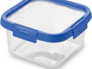 Pārtikas uzglabāšanas trauks kvadrāts 1,1L Smart Fresh Flexi 16x16x9cm