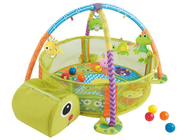Educational Mat with Turtle Playpen Balls for Baby - Image 2