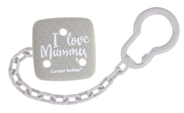 CANPOL BABIES soother holder I Love Mummy, 2/434 - Image 3