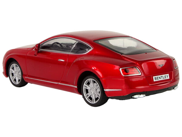 Bentley Red 1:24 Fction Drive Toy Car - Image 3