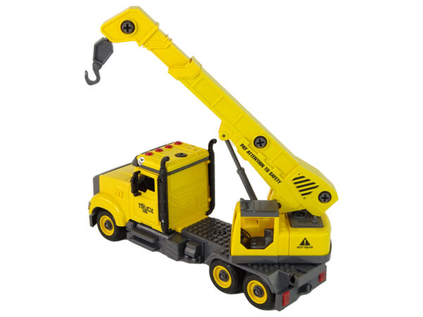 Crane Truck for Unscrewing and Twisting Yellow - Image 3