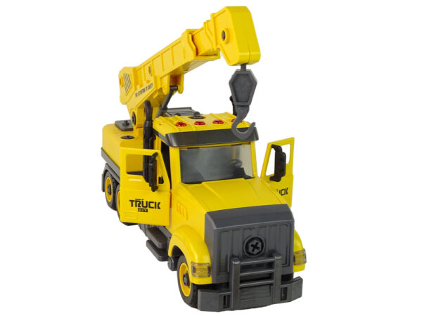 Crane Truck for Unscrewing and Twisting Yellow - Image 5