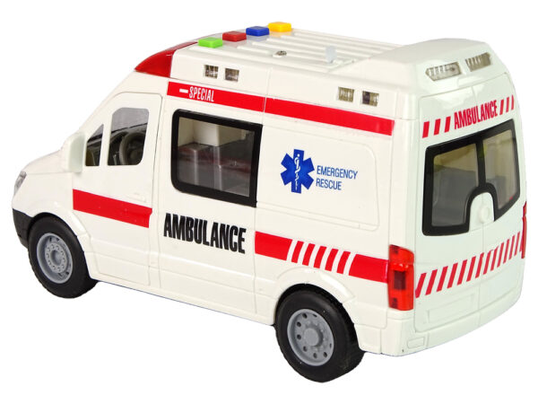 Ambulance Lights Sounds Friction Drive - Image 3