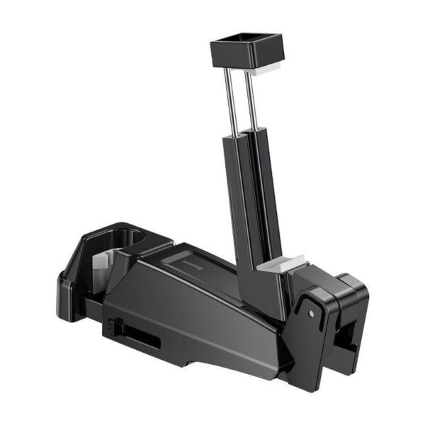 SUPORT AUTO Baseus pt. SmartPhone, fixare pe tetiera, ofera posibilitatea reglarii unghiului de vizionare pe verticala si orizontala (360 de grade), negru "SUHZ-A01" - 6953156291973 - Image 6