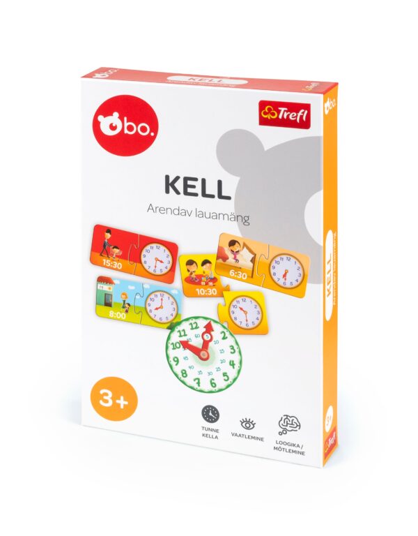bo. Educational board game "Clock" (In Estonian lang.) - Image 3