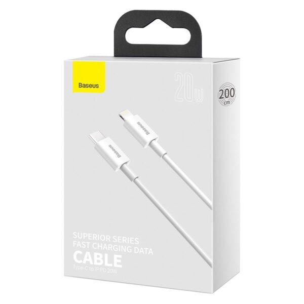 Baseus Superior Series Cable USB-C -  Lightning PD / 2.0 m / 20W - Image 10