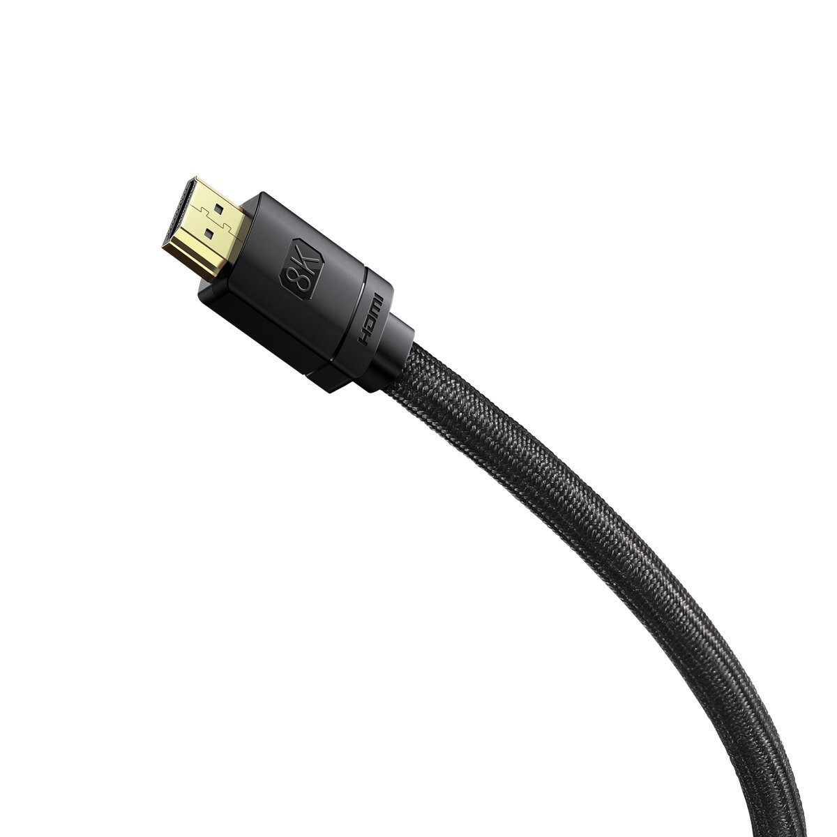 CABLU video Baseus High Definition, HDMI (T) la HDMI (T), versiunea 2.1, rezolutie maxima 8K UHD (7680 x 4320) la 60 Hz, conectori auriti, 2m, negru "CAKGQ-K01" (timbru verde 0.8 lei) - 6953156204164 - Image 4