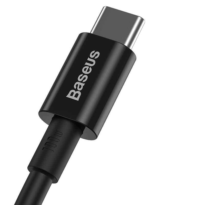 CABLU alimentare si date Baseus Superior, Fast Charging Data Cable pt. smartphone, USB Type-C la USB Type-C 100W, 1m, negru "CATYS-B01" (timbru verde 0.08 lei) - 6953156208438 - Image 6