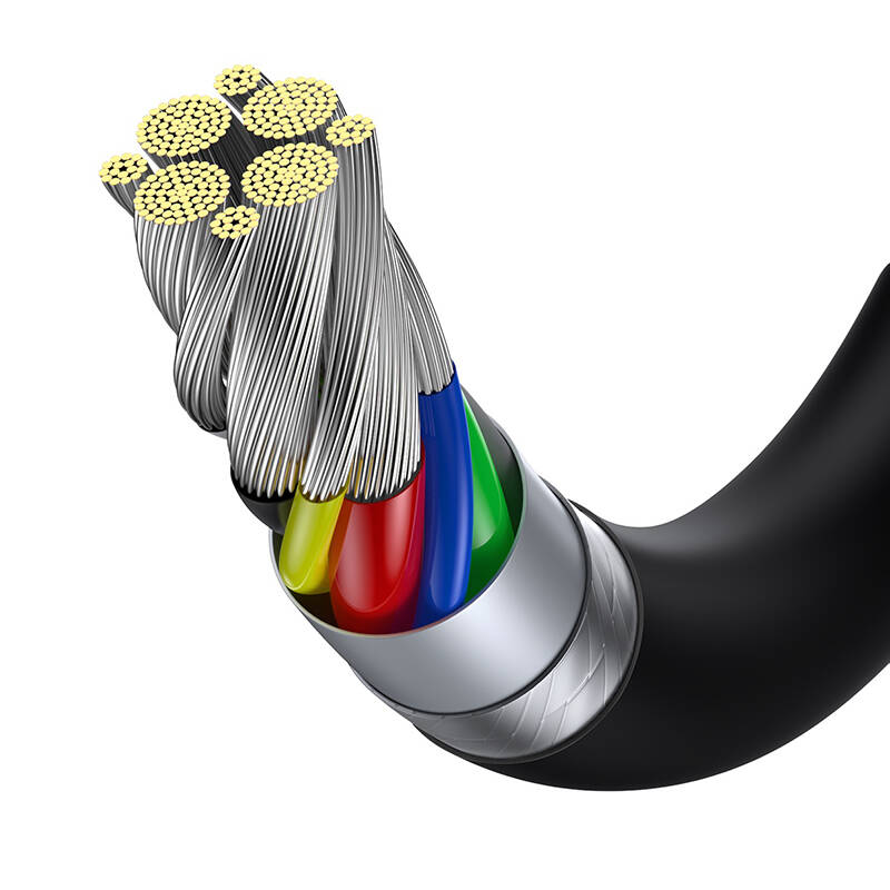 CABLU alimentare si date Baseus Superior, Fast Charging Data Cable pt. smartphone, USB Type-C la USB Type-C 100W, 1m, negru "CATYS-B01" (timbru verde 0.08 lei) - 6953156208438