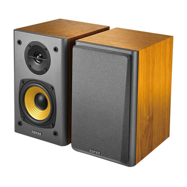 BOXE EDIFIER 2.0, RMS:  24W (2 x 12W), volum, bass, 220V alimentare, brown "R1000T4-BR" (timbru verde 11.00 lei)