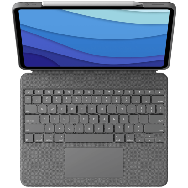Logitech Combo Touch Keyboard for Tablet iPad Air - Image 2
