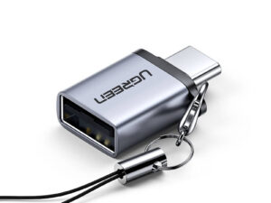 ADAPTOR Ugreen, "US270", USB Type-C(T) to USB 3.0(M), gri "50283" (timbru verde 0.08 lei) - 6957303852833