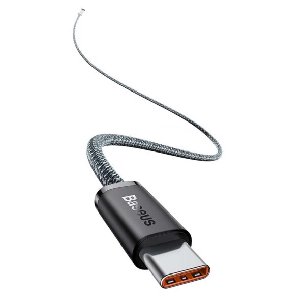 Cable USB-C to USB-C Baseus Dynamic Series, 100W, 1m (grey) - Image 4