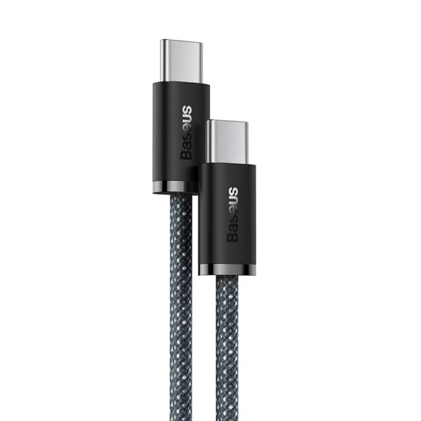 Cable USB-C to USB-C Baseus Dynamic Series, 100W, 1m (grey) - Image 3