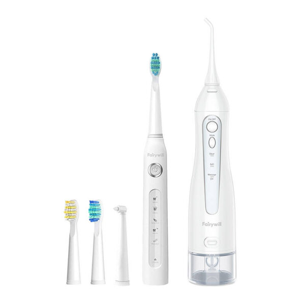 FairyWill FW-507 / FW-5020E Sonic Toothbrush and Water fosser