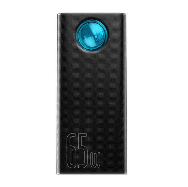 POWER BANK Baseus Ambilight, 30000mAh, PD 3.0 65W, 4 x USB; 1 x USB Type-C, digital display pt. status baterie, total 3A, black, "PPLG000101" (timbru verde 0.18 lei) - 6932172613600 - Image 3