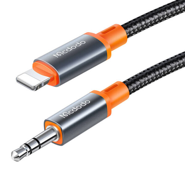 Cable Mcdodo CA-0780 Lightning to 3.5mm AUX mini jack, 1.2m (black) - Image 3