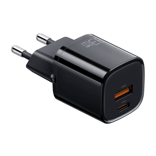 Charger Mcdodo Nano GaN CH-0151, USB + USB-C, 33W (black) - Image 2