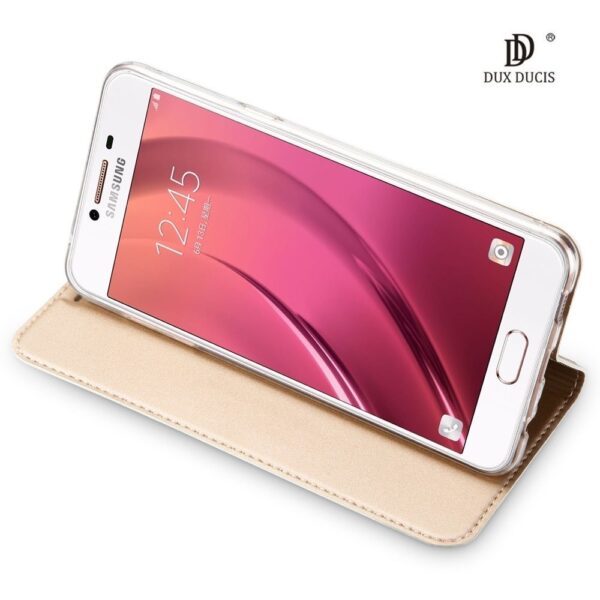 Dux Ducis Premium Magnet Case For Apple iPhone X / XS Gold - Image 2