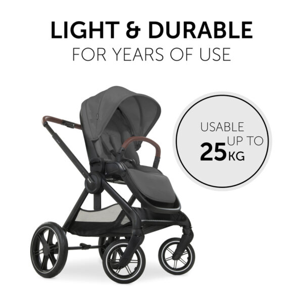 HAUCK stroller WALK N CARE, Dark Grey, 165379 - Image 7