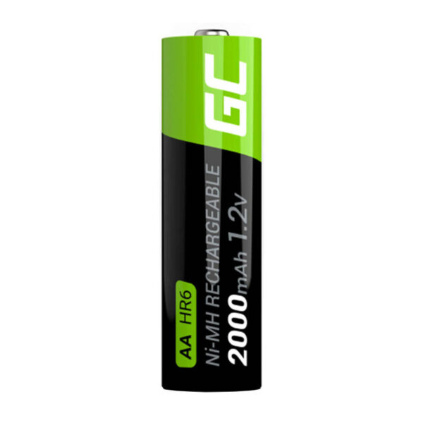 Green Cell 4x AA HR6 Batteries 2000mAh - Image 2