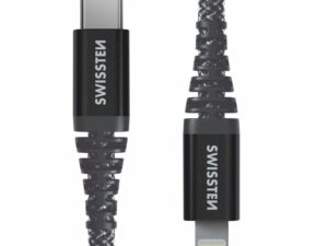 Swissten Kevlar Data Cable USB-C / Lightning 1.5m / 60w