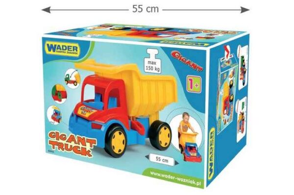 Dump truck 55 cm Giant Truck box - Image 3