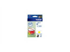 Brother LC22UY - XL - yellow - original - ink cartridge