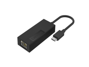Lenovo - S��ov� adapt�r - USB-C - 10M/100M/1G/2.5 Gigabit Ethernet x 1 - �ern� - FRU - pro ThinkPad X1 Fold 16 Gen 1 21ES