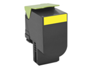 Lexmark 802SY - ?lut� - origin�ln� - kazeta s barvivem LCCP, LRP - pro Lexmark CX310dn, CX310n, CX410de, CX410dte, CX410e, CX510de, CX510dhe, CX510dthe