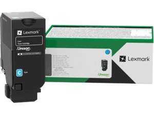 Lexmark - Azurov� - origin�ln� - kazeta s barvivem LCCP, LRP - pro Lexmark CX735adse