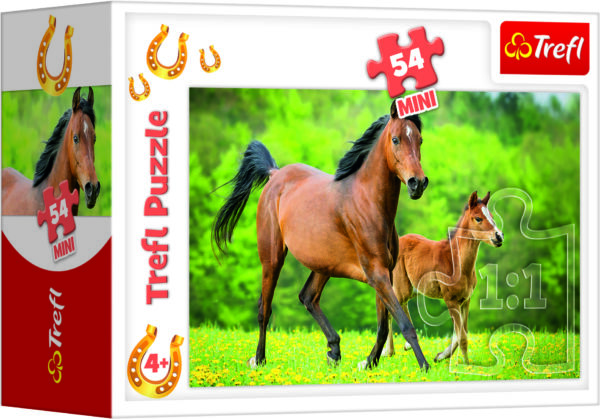 Puzzle Trefl Puzzles Horse, 54pcs. - Image 3