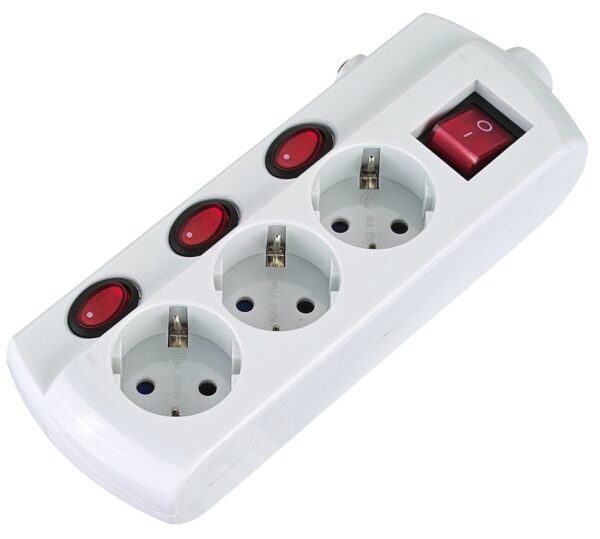 Electraline 62500 Multisocket 3P 1.5M