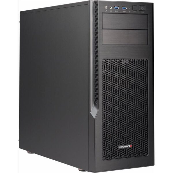 SUPERMICRO Mid-Tower 6x 3,5" + 4x 2,5" int. HDD, 2x 5,25", 750W (80Plus Gold)
