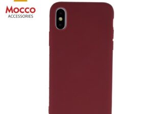 Mocco Ultra Slim Soft Matte 0.3 mm Silicone Case for Xiaomi Mi Note 10 / Mi Note 10 Pro / Mi CC9 Dark Red