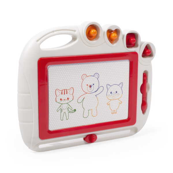 bo. Magnetic drawing board with stampers, 27x22 cm - Image 2