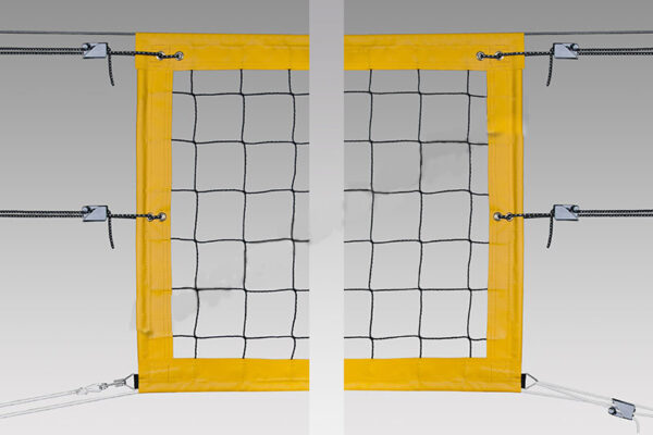 Beach volleyball net POKORNY Sport 8,5x1m, 3mm, with steel wire