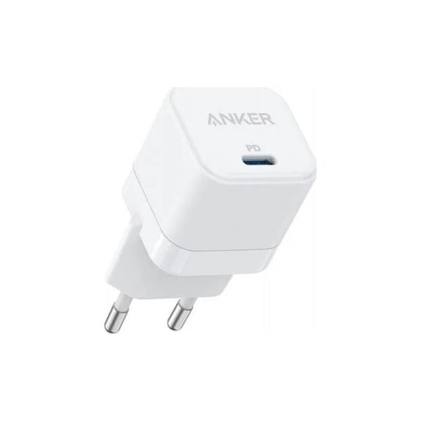 Telefoni laadija Anker PowerPort 3 Cube, 20W, USB-C, valge