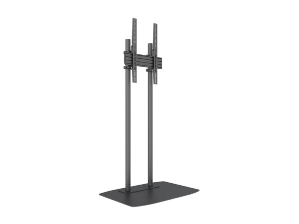 Multibrackets M Dual Pole Floorbase Pro 65""-90"" | Fixed 1518mm | VESA 100x100-400x600 | Max 75kg | Black