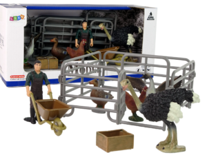 Farm Animal Figurine Set Farmer Birds