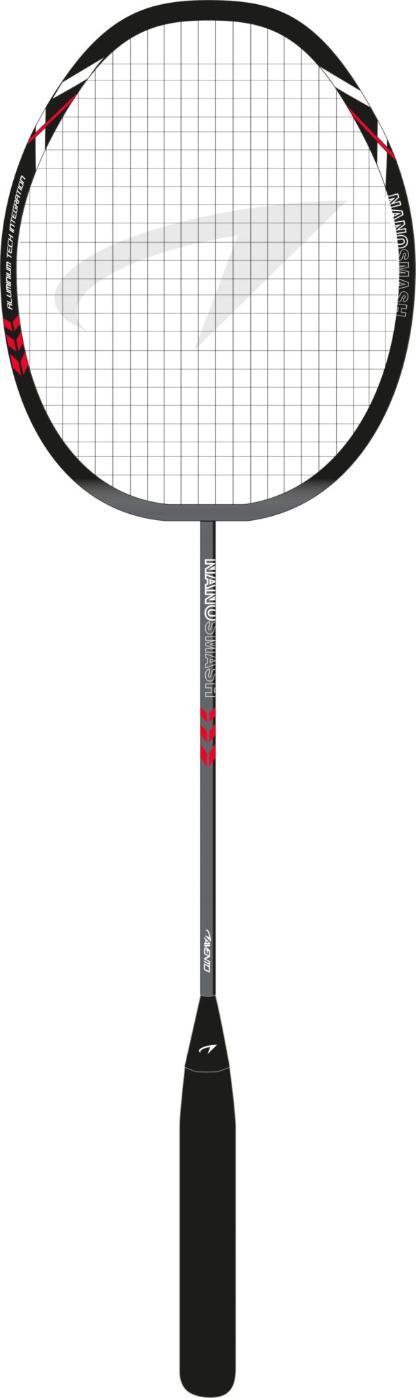 Badminton racket AVENTO Rally 46BD Black/Grey