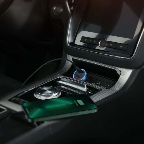 INCARCATOR auto Baseus Golden Contactor Pro, Quick Charge 65W, 1 x USB 5V/3A, 2 x USB Type-C, gri "CGJP010013" (timbru verde 0.18 lei) - 6932172610289 - Image 18