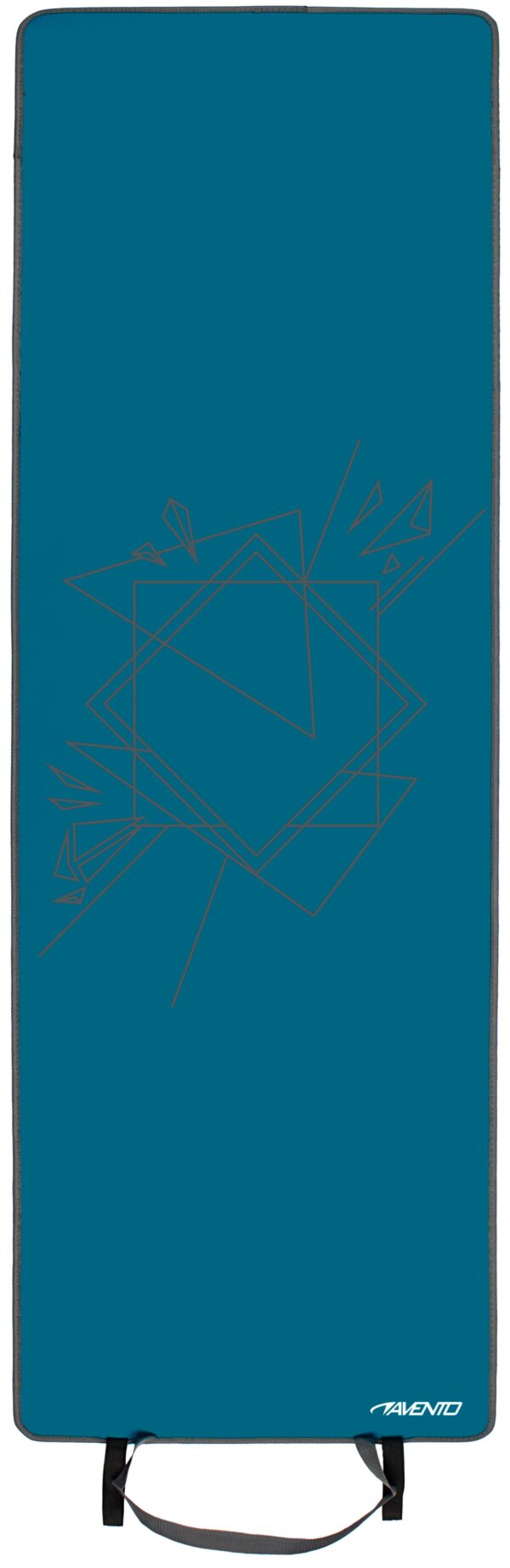 Yoga Mat AVENTO 42MC BLG Print Neoprene 180x60x0,6cm Blue - Image 2