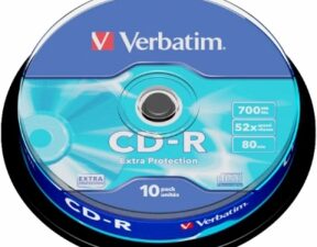Matricas CD-R Verbatim 700MB 1x-52x Extra Protection, 10 Pack Spindle