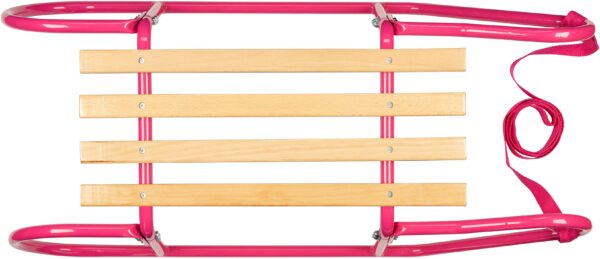 Sled steel SCHREUDERS Retro 0204 84x51 cm pink